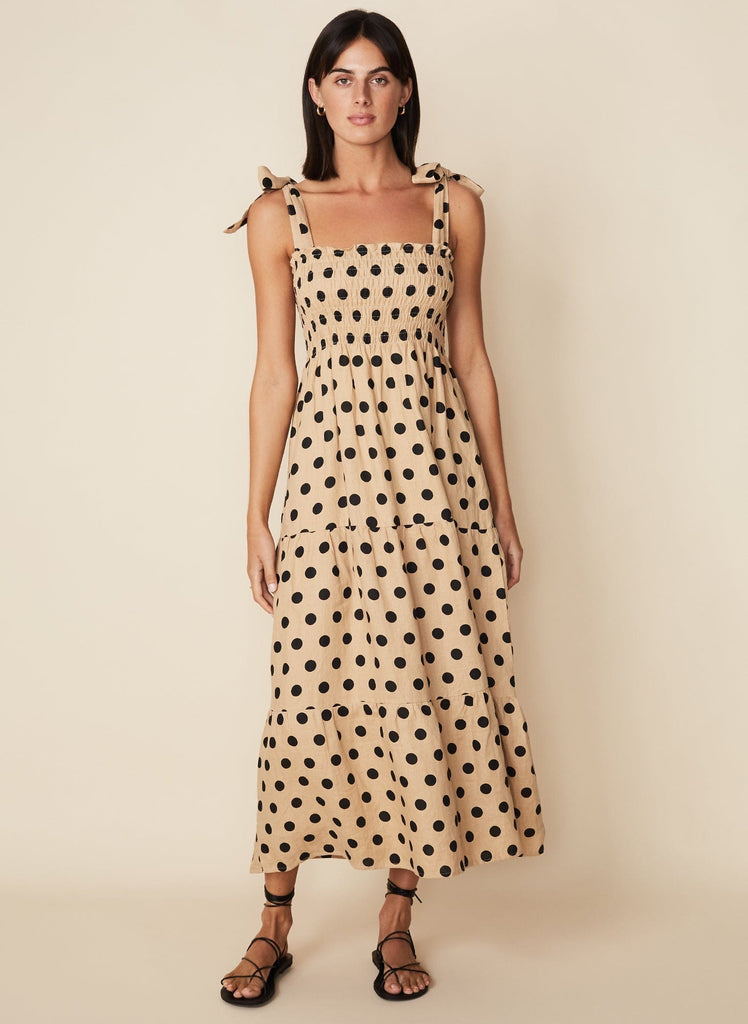 Dallia Mini Dress Emelda Dot Print ...